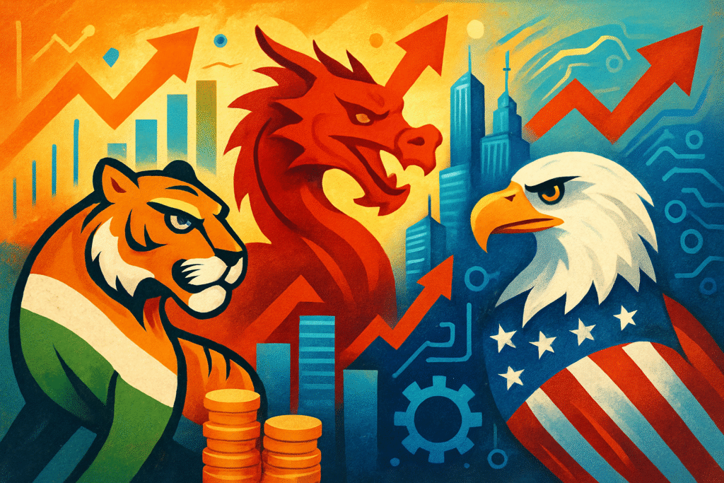 India vs China vs US